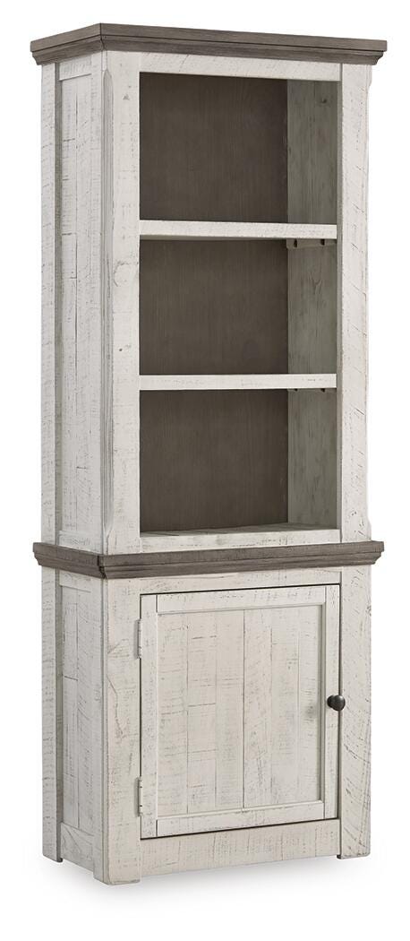 Ashley Havalance Two-tone Left Pier Cabinet