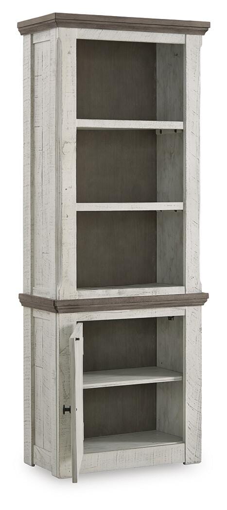 Ashley Havalance Two-tone Left Pier Cabinet