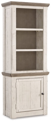 Ashley Havalance Two-tone Left Pier Cabinet
