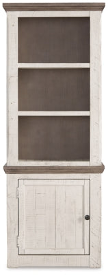 Ashley Havalance Two-tone Left Pier Cabinet