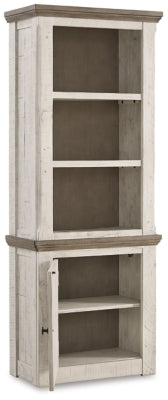 Ashley Havalance Two-tone Left Pier Cabinet