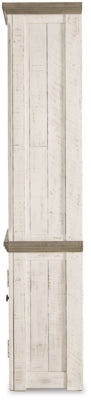Ashley Havalance Two-tone Left Pier Cabinet